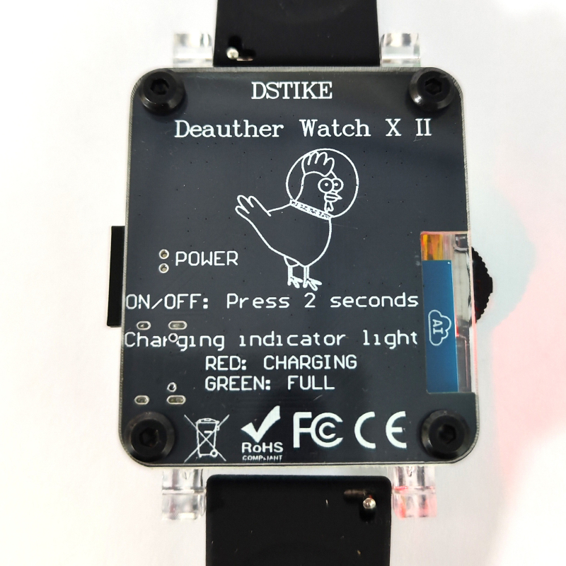 Deauther Watch X II – alat za testiranje WiFi napada i obrane za IoT sigurnost (DSTIKE, IoT sigurnost, Razina zaštite 1)
