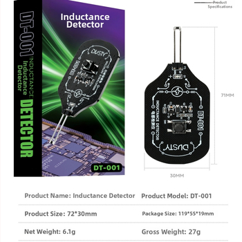Repairman DT-001 Induktordetektor mobiltelefon javításához – elektromágneses indukcióval gyors hibafelderítés