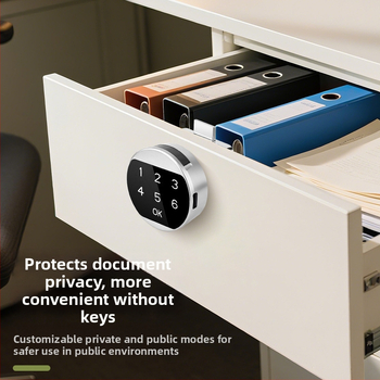 Digitalno pametno zaključavanje za garderobu i ormariće — legura, pogodna za poštanske sandučiće, metalne ormare i arhivske ormariće, moderan minimalistički stil