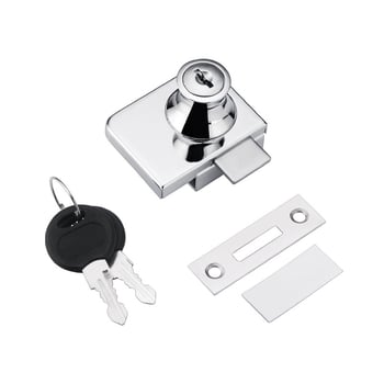 Brava za vrata ormarića bez rupa, nehrđajući čelik, model XQZ001, modern minimalistički dizajn