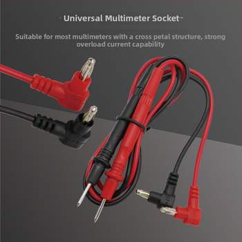 Digitális multiméter tesztvezetékek – 1000V, 10A, univerzális mérőeszközökhöz (Xing wei qiang)