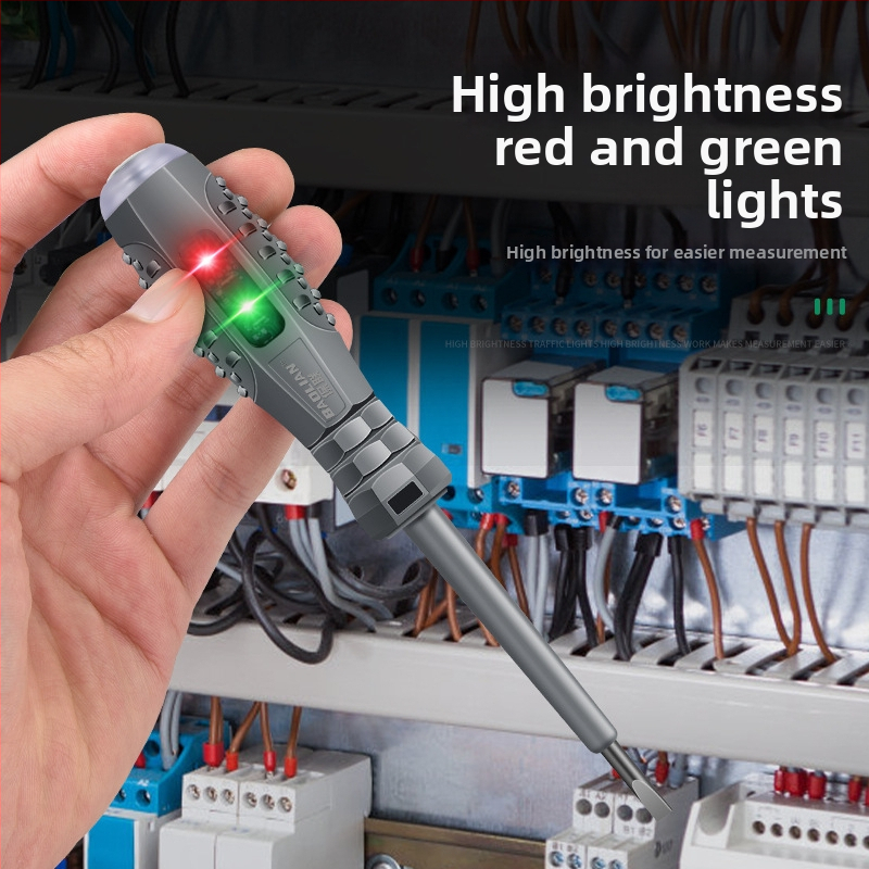 Viacfunkčný tester pero pre elektrikárov s LED indikátorom a magnetickou skrutkou