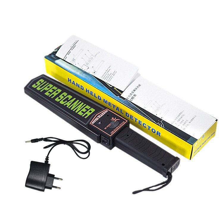 Ručni detektor metala MD-3003B1 tvrtke JTAJM, prenosni sigurnosni detektor s akusto-optičkim i vibracijskim alarmom, domet detekcije ≥6 cm