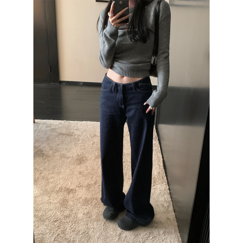 Traperice, ravne nogavice, elegantan gradski stil, denim tkanina, 95% pamuk, srednji pojas