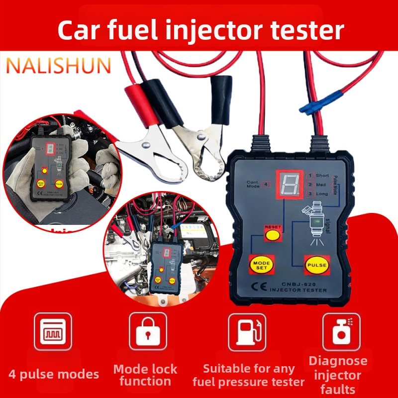 Automobilový tester palivového vstrekovača EM620 — ABS materiál, 162 g