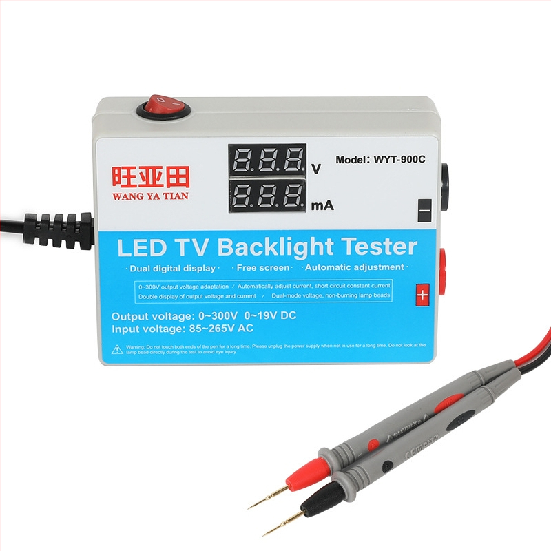 SUSWE LED tester trake za osvjetljenje, unutarnja montaža, napajanje s prekidačem, težina 273 g