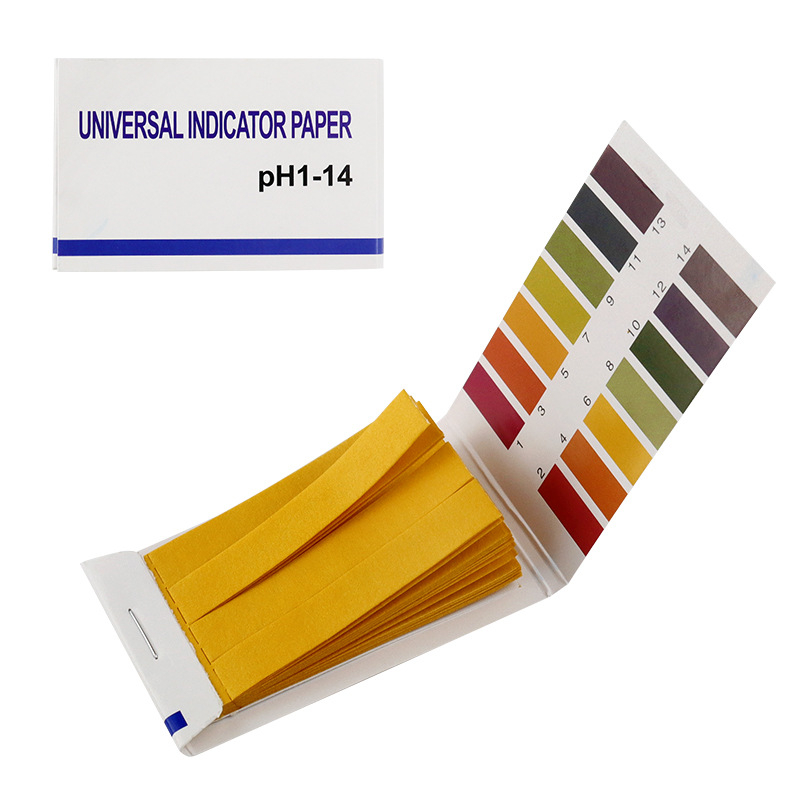 Record Work pH-tesztpapír 1–14 nyálhoz, vizelethez és kozmetikumokhoz – széles tartományú pH csíkok