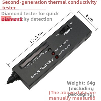 Termikus vezetőképesség mérő készülék a gyémántok hitelességének igazolására és drágakövek tesztelésére: jade és kristály; keménység toll, gyémánt toll, moissanit toll