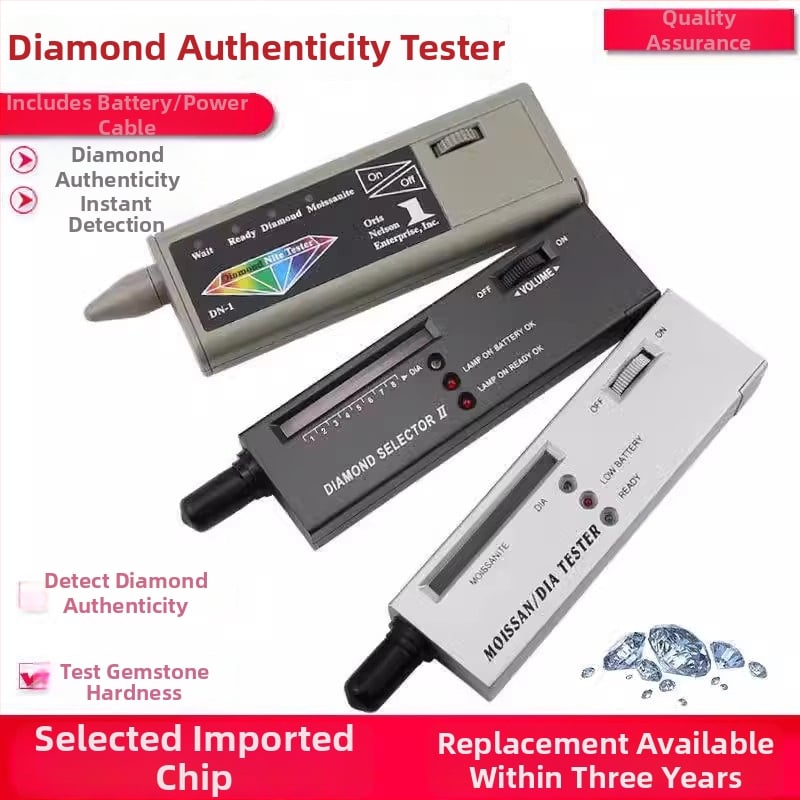 Termikus vezetőképesség mérő készülék a gyémántok hitelességének igazolására és drágakövek tesztelésére: jade és kristály; keménység toll, gyémánt toll, moissanit toll