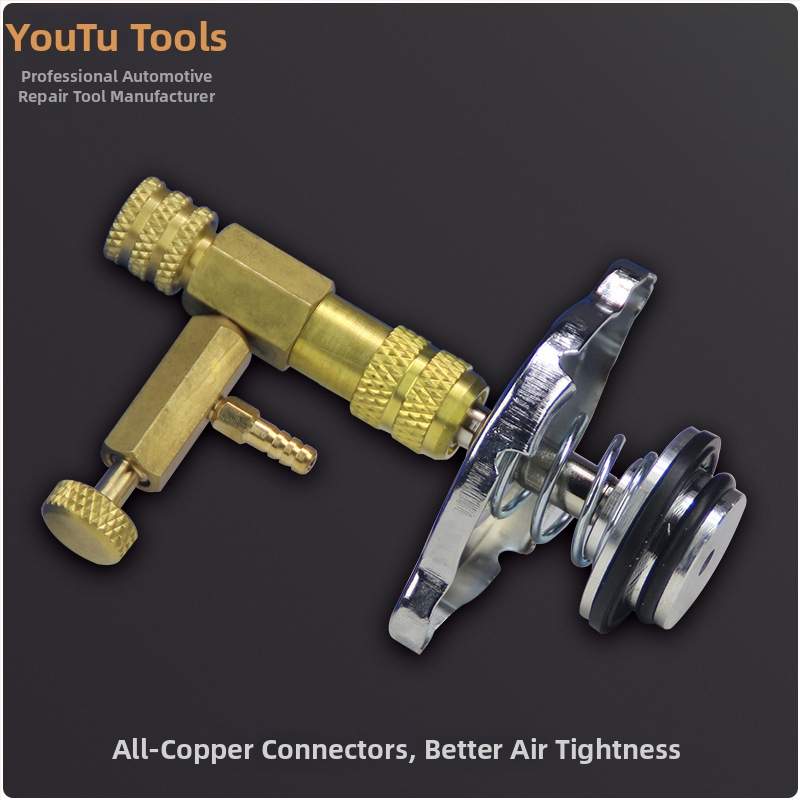 Set na testovanie únikov plynu - Nástrojový set z karbónovej ocele, značka utool, pre opravy áut v 4S obchodoch