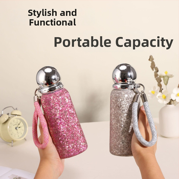 Titanové izolačné pohár, 6–12 h izolácie, skrutkovací uzáver, prenosný, darčekové balenie