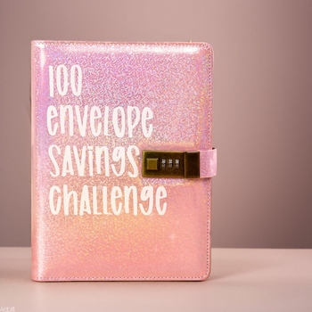 Dnevnik za lozinke s zaključavanjem, kožna imitacija korice, ljepiljno uvezivanje, poslovni uredski stil