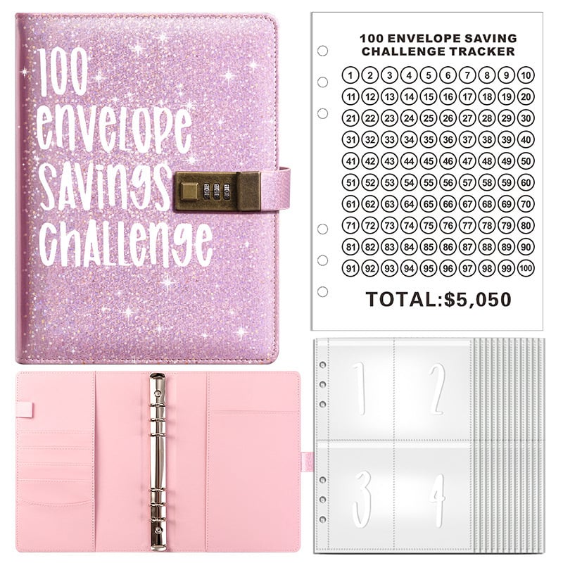 Dnevnik za lozinke s zaključavanjem, kožna imitacija korice, ljepiljno uvezivanje, poslovni uredski stil