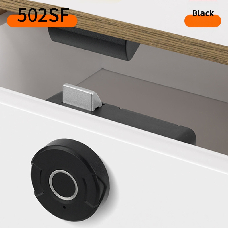 Ujjlenyomat-nyitó zár fiókokhoz és szekrényekhez - ABS anyag, modell 501sf, márka Xing hongrui, termékkód 501/502-PUTONG, háztartási használat, modern minimál stílus