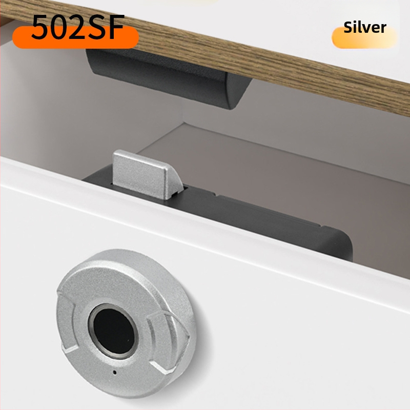 Ujjlenyomat-nyitó zár fiókokhoz és szekrényekhez - ABS anyag, modell 501sf, márka Xing hongrui, termékkód 501/502-PUTONG, háztartási használat, modern minimál stílus