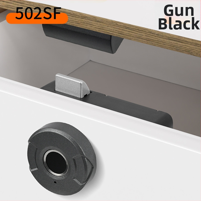 Ujjlenyomat-nyitó zár fiókokhoz és szekrényekhez - ABS anyag, modell 501sf, márka Xing hongrui, termékkód 501/502-PUTONG, háztartási használat, modern minimál stílus
