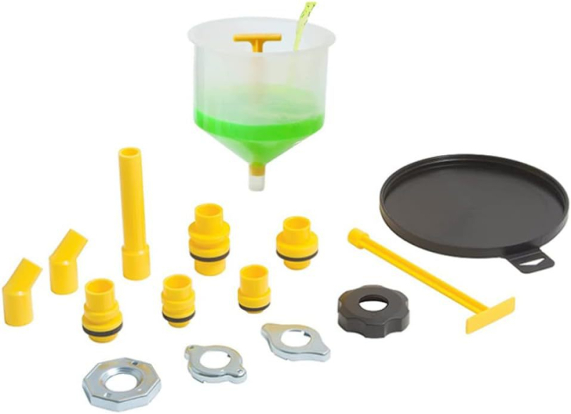 15 részes hűtőfolyadék tölcsér készlet autóhoz – PP és ABS