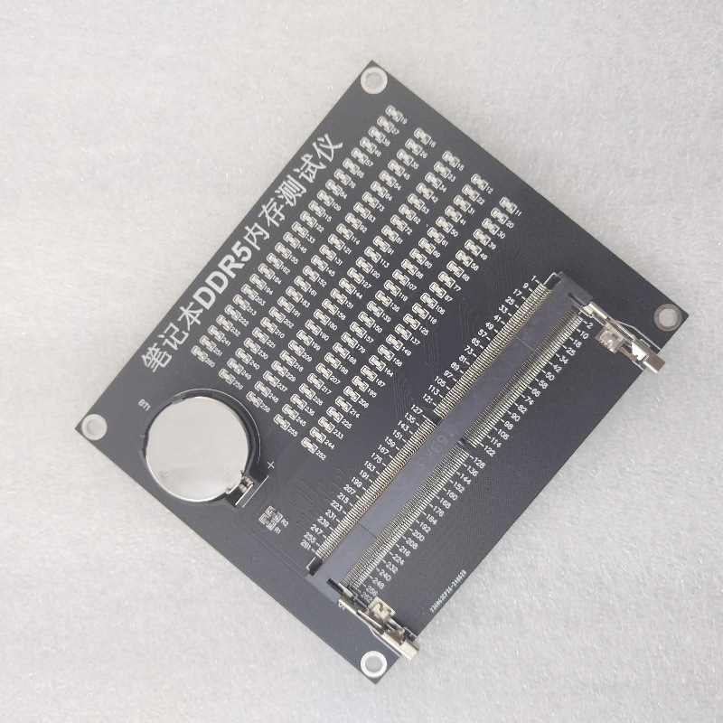 Laptop DDR3/DDR4/DDR5 memória modul és alaplap javító teszter, külső LED-del, modell 345