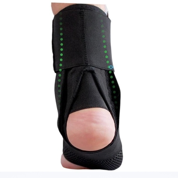 Riseup gležanj zavoj s prozračnim trakama za invertiranje/valgus, vezica, zaštita gležnja, za odrasle, košarka. Materijal: poliester