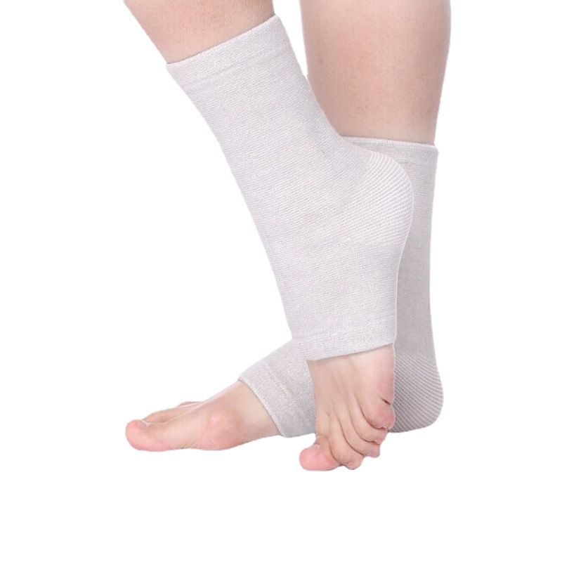 Pletena zaštita gležnja od bambusovog ugljika, unisex, topla i udobna za sport