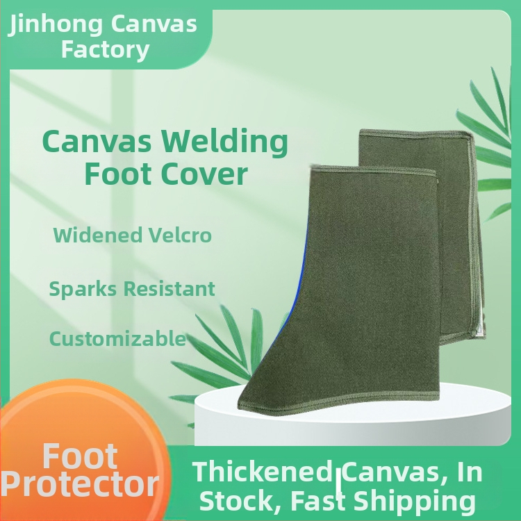 Plátený návlek na nohu pre zváračov – ochrana proti nárazom, izolácia, ohňovzdornosť