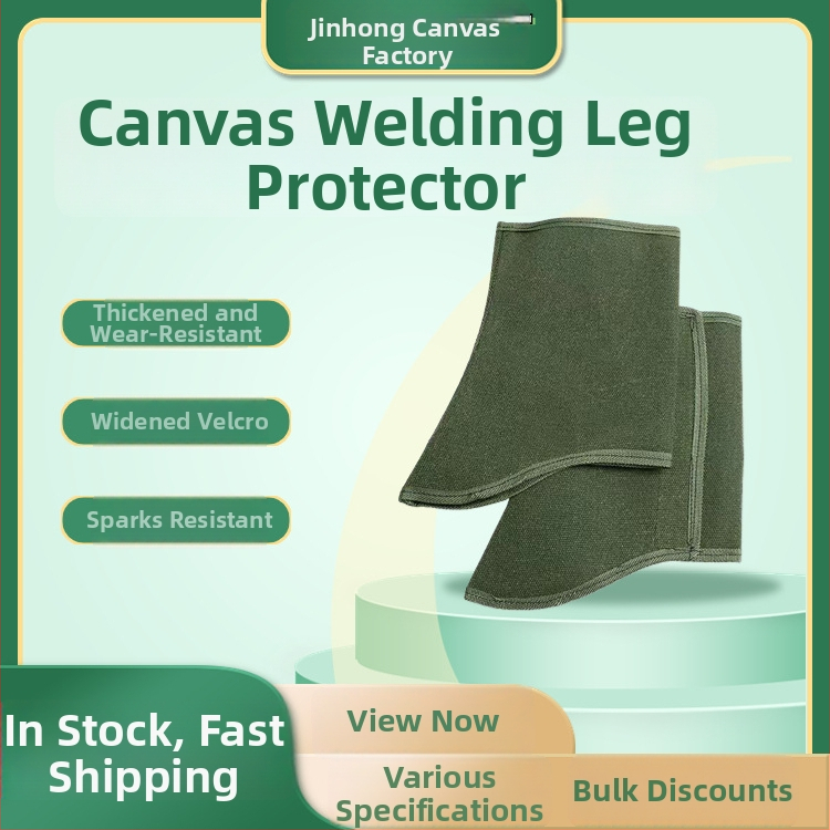 Plátený návlek na nohu pre zváračov – ochrana proti nárazom, izolácia, ohňovzdornosť