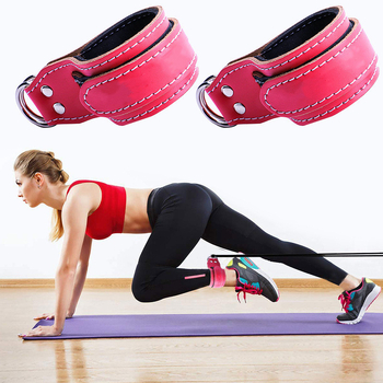 Zaštita gležnja — Koža, Trening s tegovima, Kompresija (Materijal: Koža; Dio: Gležanj; Vrsta zaštite: Podrška)