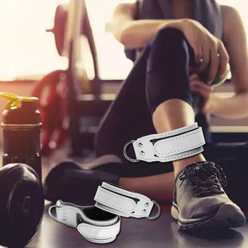 Zaštita gležnja — Koža, Trening s tegovima, Kompresija (Materijal: Koža; Dio: Gležanj; Vrsta zaštite: Podrška)