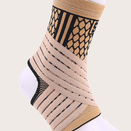 Zaštita gležnja za košarku, najlon, odrasla osoba