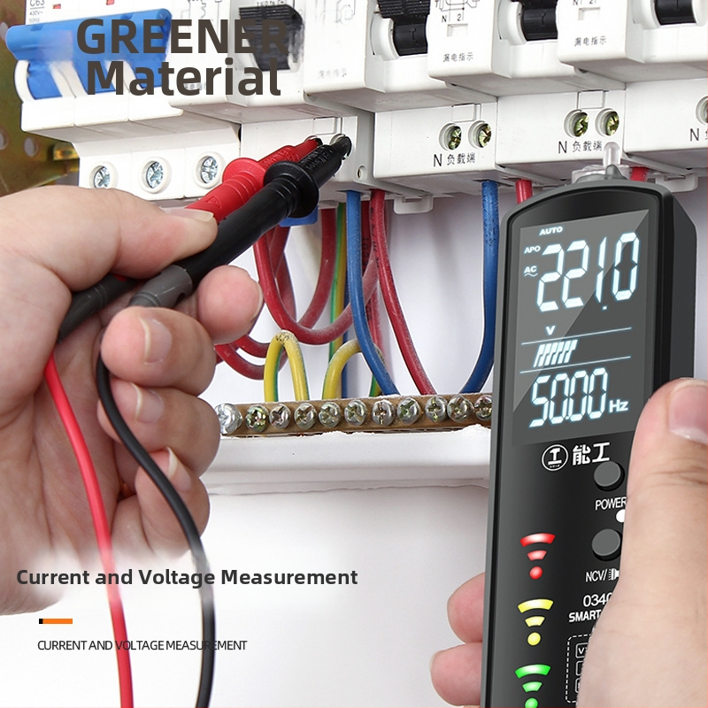 GREENER Toll-stílusú multiméter probe szilikon vezeték és különleges csúcs