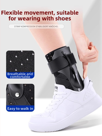 Sportski gležanj štitnik s trakama za invert/eversion i tlakom podrške za istegnuće — Materijal: poliester vlakno; Primijenjeni sportovi: tenis; Zaštićeni dio: gležanj; Kategorija: gležanj štitnik; Marka: Provence