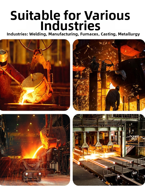 Κάλυμμα παπουτσιών συγκόλλησης με αλουμινόχαρτο, θερμομόνωση, πυροπροστασία έως 500°C, προστασία ποδιών