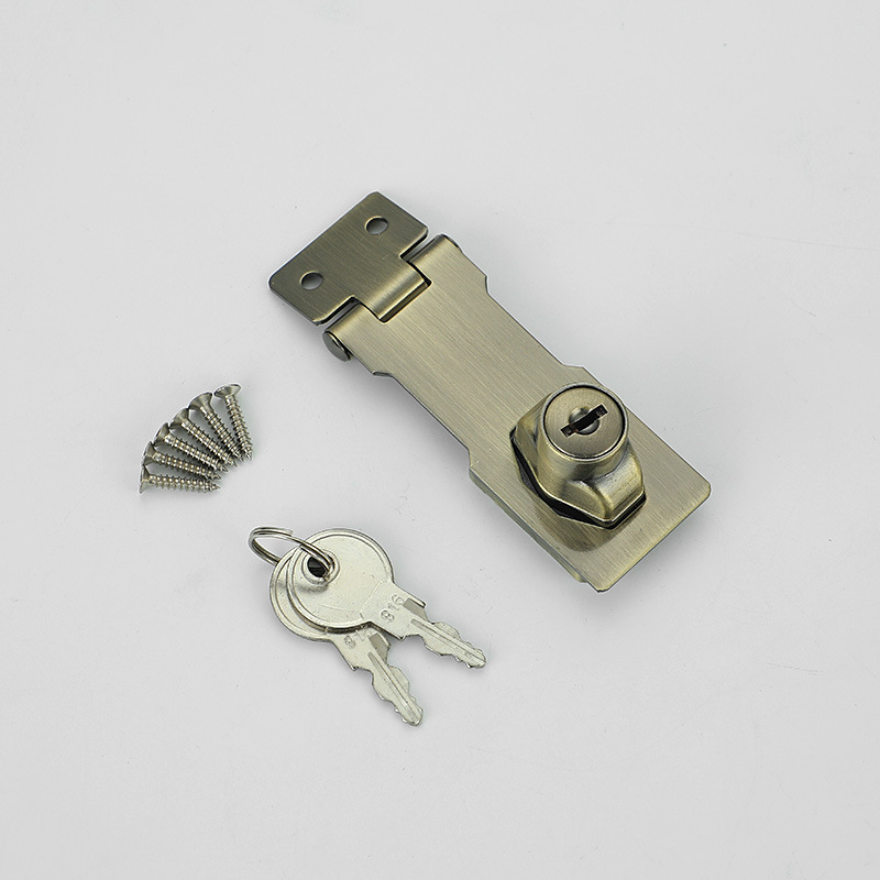 Zaključavajući ladicu ormarić za pohranu bez bušenja, s debelom pločom za zaključavanje od legure cinka; konstrukcija od nehrđajućeg čelika + legura cinka; model Yc – ploča za zaključavanje od nehrđajućeg čelika; pogodna za ormariće, ladice, stolove i kućn