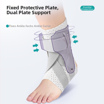 Podrška zgloba gležnja za rehabilitaciju i funkcionalnu podršku — poliesterski materijal, zaštita gležnja