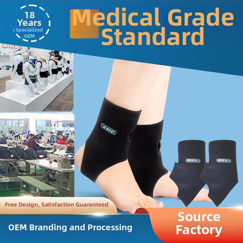 Sportski zaštitnik gležnja s prozračnim Okcloth materijalom, kaiš za fiksaciju gležnja, pogodan za nogomet, košarku i trčanje; pakiranje 40 komada