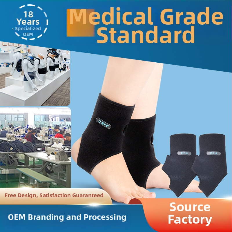 Sportski zaštitnik gležnja s prozračnim Okcloth materijalom, kaiš za fiksaciju gležnja, pogodan za nogomet, košarku i trčanje; pakiranje 40 komada