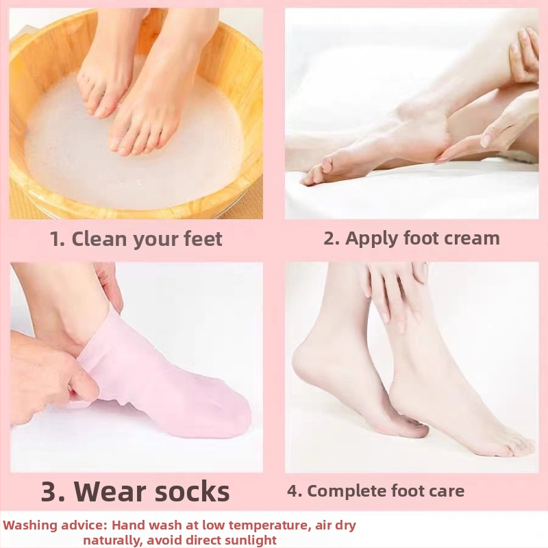 Silikonska maska za stopala EC006 – hidratantna i zaštitna, pogodna za sve sezone