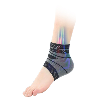 Ortez gležnja od grafene tkanine + elastan, univerzalna prilagodba, zaštita gležnja, pogodna za fitness, biciklizam, planinarenje i zimske sportove