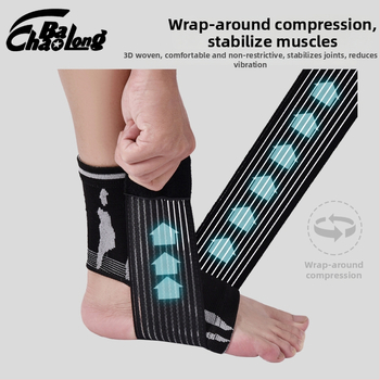 Ortoza za gležanj za sport, od najlona, prozračna, otporna na udarce i podržavajuća kompresija – pogodna za trčanje, fitness, biciklizam, borilačke vještine i ples