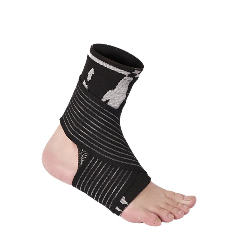 Ortoza za gležanj za sport, od najlona, prozračna, otporna na udarce i podržavajuća kompresija – pogodna za trčanje, fitness, biciklizam, borilačke vještine i ples