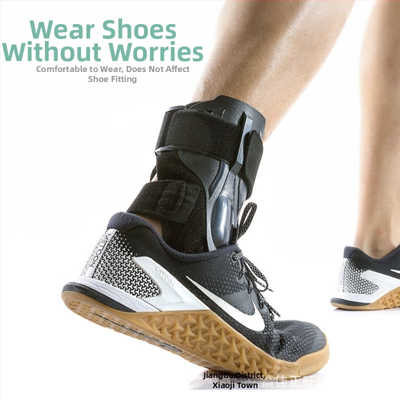 Ortez gležnja za odrasle — Model 031, fiksna ortoza gležnja, OK materijal, SCR, ABS i Velcro kopča za zaštitu gležnja