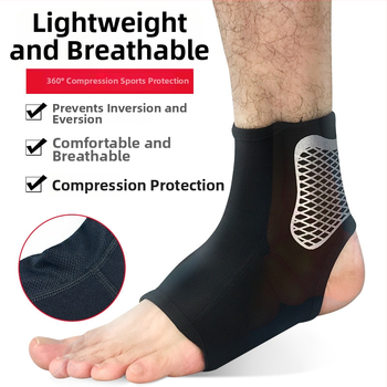 Na skladištu: navlaka za gležanj s kompresijom - poliester, djelomična podrška, zaštita gležnja, za nogomet