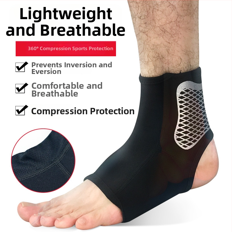 Na skladištu: navlaka za gležanj s kompresijom - poliester, djelomična podrška, zaštita gležnja, za nogomet
