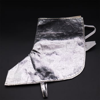 Προστασία ποδιού συγκόλλησης με υψηλή θερμοκρασία – ύφασμα αλουμινόφυλλο, μόνωση θερμότητας, κατάλληλο για ηλεκτρολυτικό αλουμίνιο, βιομηχανία γυαλιού, μεταλλουργία, χύτευση, Jin Tian