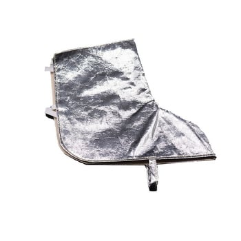 Προστασία ποδιού συγκόλλησης με υψηλή θερμοκρασία – ύφασμα αλουμινόφυλλο, μόνωση θερμότητας, κατάλληλο για ηλεκτρολυτικό αλουμίνιο, βιομηχανία γυαλιού, μεταλλουργία, χύτευση, Jin Tian