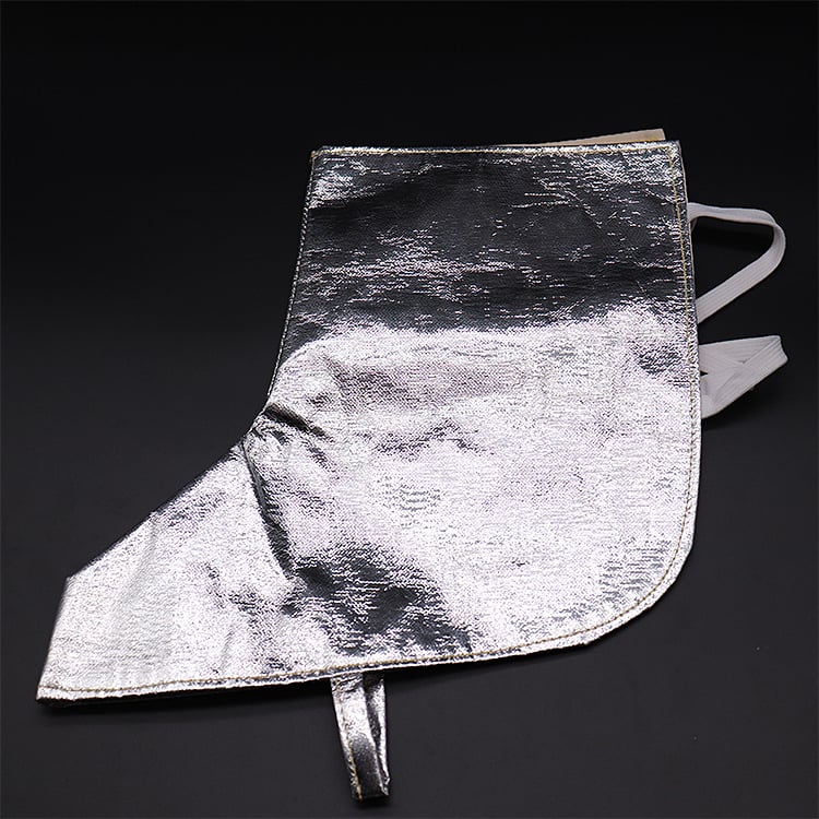 Προστασία ποδιού συγκόλλησης με υψηλή θερμοκρασία – ύφασμα αλουμινόφυλλο, μόνωση θερμότητας, κατάλληλο για ηλεκτρολυτικό αλουμίνιο, βιομηχανία γυαλιού, μεταλλουργία, χύτευση, Jin Tian