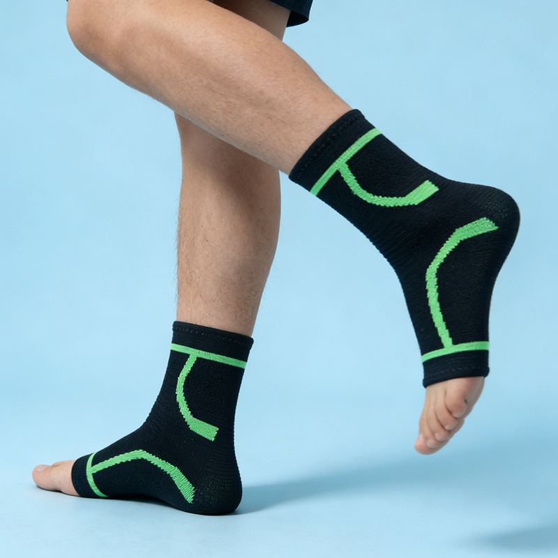 ORTHOS Najlonski gležni kompresijski rukav – prozračan, otporan na udarce, podržavajući, zaštita od hladnoće, za outdoor sportove, trčanje i vožnju bicikla