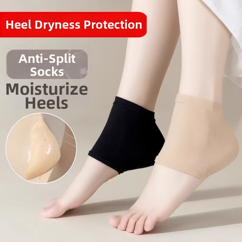 Čarape za zaštitu pete - ultra tanke, protiv pukotina, sve sezone, model Ajhgbht, marka Friendly, materijal: Drugo, stil: svakodnevno opuštanje