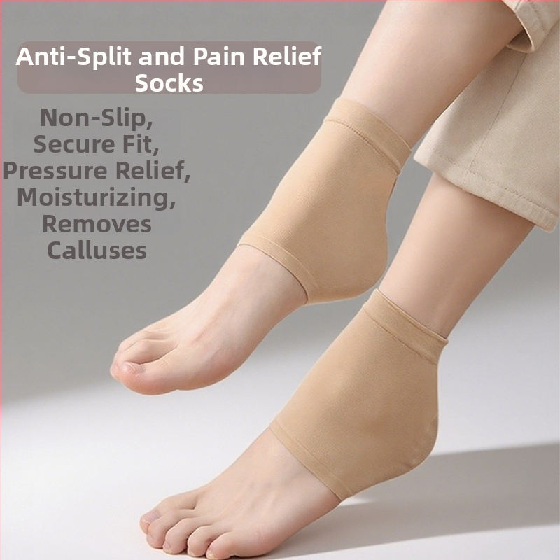 Čarape za zaštitu pete - ultra tanke, protiv pukotina, sve sezone, model Ajhgbht, marka Friendly, materijal: Drugo, stil: svakodnevno opuštanje