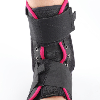 Bokaszalag-ortézis rándulás esetén – rehabilitációs védő, poliészter anyag, univerzális illeszkedés, alkalmas futballhoz és futáshoz